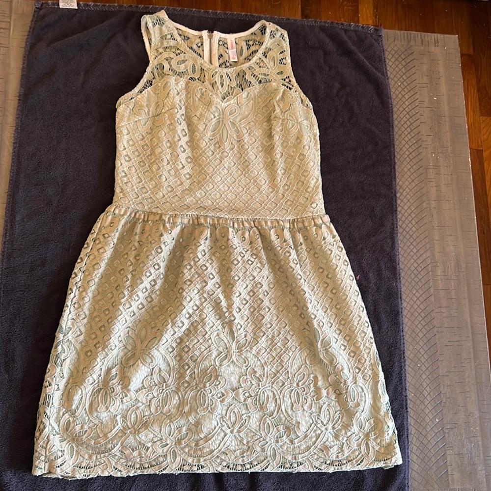 Sage green dress